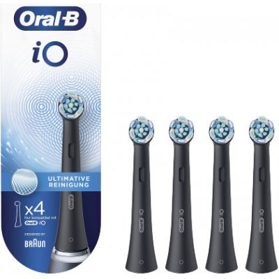 Oral-B iO Ultimate Clean Black náhradné hlavice, 4 ks