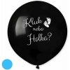Balónik Chlapec alebo dievča? SK - 50 cm - modrá náplň
