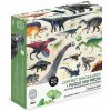 VILAC: Puzzle 500 dielikov - Dinosaury s vzdelávacími kartami 9625
