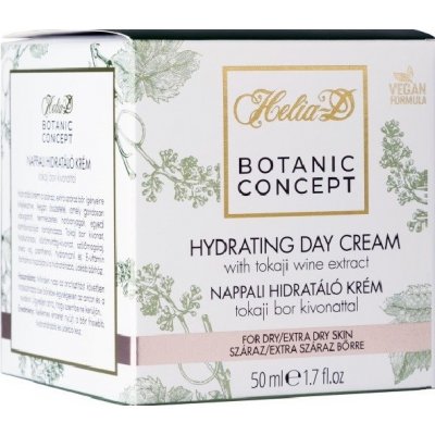 Helia-D Botanic Concept Denný hydratačný krém s tokajským vínnym extraktom pre suchú/extra suchú pokožku (50ml)