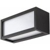 Rabalux Čierne fasádne LED svietidlo Lublin 10W IP54 77099
