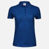 Tee Jays Modrá Indigo dámska polokošeľa Veľkosť: XXL Tee Jays