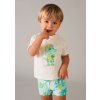 Plavkový set - tričko s potlačou a kraťasy Mayoral - 2601661077 Veľkosť: 98