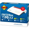 AVM FRITZ!Box 7590 AX - Wi-Fi 6 (802.11ax) - Dual-Band (2,4 GHz/5 GHz) - Ethernet/LAN - ADSL2+ - Biela - Tabletop-Router