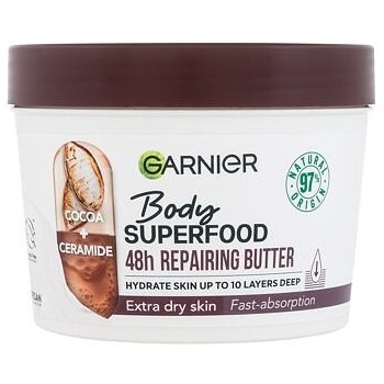 Garnier Body Superfood 48h Repairing Butter Cocoa + Ceramide telové maslo 380 ml