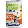 ANIMAL ISLAND Everyday Turkey and goose - mokré krmivo pro kočky - 400g