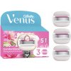 3 x Gillette Venus ComfortGlide Sugarberry Náhradné hlavice pre ženy, 3 kusy