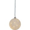 Star trading LED sklenené osvetlenie GLOW 30x LED srienistá srienistá