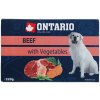 ONTARIO vanička Beef with vegetable 320g