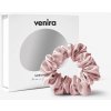 VENIRA scrunchie hodvábna gumička, svetlo ružová svetlo ružová