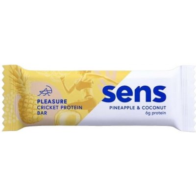 Sens Pleasure Protein tyčinka so svrččím proteínom ananás kokos 40 g