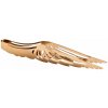 Nefertitis Kliešte na uhlíky Anjelské krídla vo farbe zlata NF37219 - délka cca 23 cm