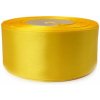 stuha saténová 38 mm/32 m žltá tmavá