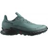 Pánske Bežecké topánky na krosový beh SALOMON ALPHACROSS 5 GTX L47595000 – Tyrkysová