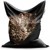 Sablio Sedací vak Leopard - 200x140 cm