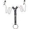 OhMama Fetish Nipple Clamps Cock Ring Set