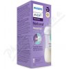 Avent Natural Response priehľadná fľaša s cumlíkom s ventilom AirFree 260 ml