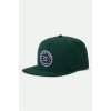 BRIXTON šiltovka Oath Iii Snapback Pine Needle/Pine Needle PNNPN vel. O/S
