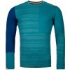Ortovox pánske funkčné tričko 185 ROCK'N'WOOL long sleeve zelené