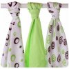 BMB Spirals&Bubbles 70 x 70 Lime MIX 3 ks