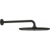 Grohe Rainshower Cosmopolitan Metal horná sprcha so sprchovacím ramenom 31x31 cm okrúhly čierna 260662430