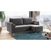 Rohová rozkladacia sedačka AIDEN šedá - MONOLITH 92