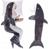 KOC ŽRALOK SPACÍ VAK SHARK BLANKET MILÝ FLEECOVÝ VEĽKOSŤ XL, L, M