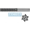 Fréza tvrdokovová, krátka, 6 britá, MASTER, 81332-4x14 mm TiAlN