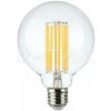 Žiarovka LED filament E27 6W, G95, 3000K, 550lm, 300°, Ra 80, VT-1993 (V-TAC)