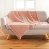 Douceur d`Interieur Interiérový design Deka Coraline - pudrově růžová 125x150