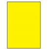 Etikety farebné 210x297mm APLI A4 100 hárkov žlté