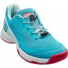 Detská obuv Wilson Rush Pro Jr 4.0 QL scuba blue / white / love potion