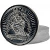 SANTA CRUZ nášivka - Natas Screaming Panther Coin Accessories Silver (SILVER) veľkosť: OS
