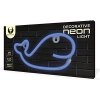 Neon LED Light WHALE blue Bat + USB FLNE19 Forever Light