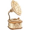 Rolife Drevené 3D puzzle Model gramofona 122 ks
