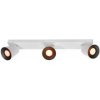 GTV Stropní svítidlo Elli, 4502, AC 220–240 V, 50/60 Hz, IP 20, 3*GU10, max. 20 W, trojité, bílé
