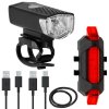 Svetlo na bicykel 2 ks +USB SPRINGOS BA0054