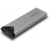 Axagon EEM2-UG2, USB-C 10Gbps - M.2 NVMe SSD kovový box, dĺžka 42 až 80 mm (EEM2-UG2)
