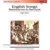 English Songs: Renaissance to Baroque - renesančné a barokové piesne pre vysoký hlas a klavír