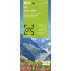 mapa Annecy,Albertville,Chamonix,Mont Blanc 1:100 t. voděodoln