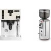 Rancilio Silvia PRO X, white + La Pavoni Cilindro