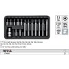 Sada bitov 15 ks TORX box