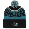 Zimná čiapka 47, NHL SAN JOSE SHARKS STYLUS CUFF KNIT čierna,modrá,biela os