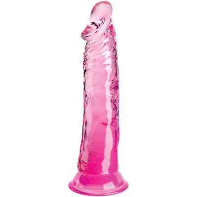 King Cock Clear Realistic Penis 19.7 Cm Pink