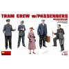 Tram Crew with Passengers 1/35 MiniArt