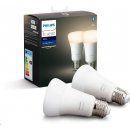 Philips Hue White Bluetooth 2ks 9W 2700K E27 LED svetelný zdroj