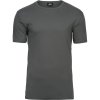 TeeJays Tričko Interlock TJ 520, krátký rukáv, pánské COT180520r8203-powder grey L Šedá