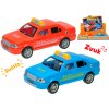 Mikro trading Auto taxi 17cm na setrvačník na baterie se světlem a zvukem 2barvy 6ks v DBX