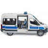 Bruder Sprinter Policajné zásahové auto - poškodený obal