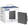 Aqara Smart Home Nastenny dvojvypinac H1 bez Pripojenie neutrálneho vodiča - sivá
